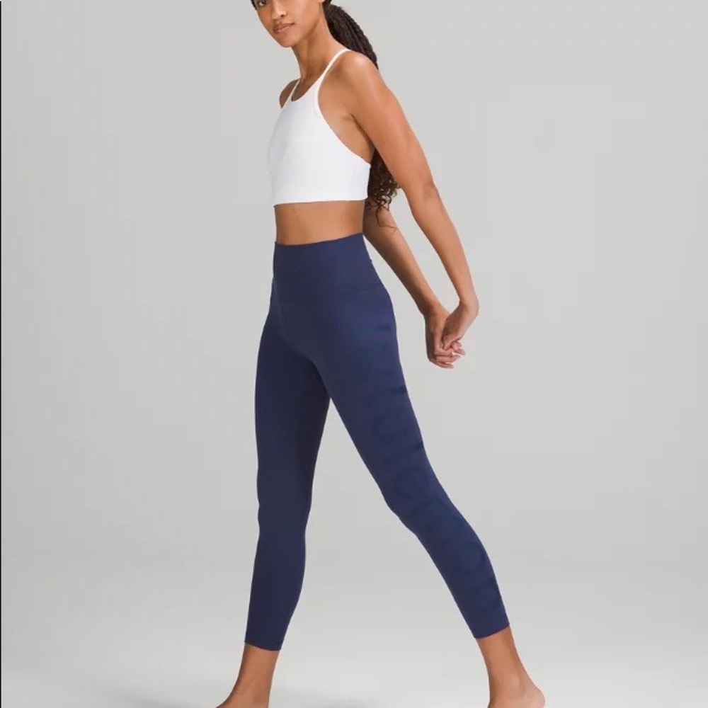 lululemon Align™ High-Rise Pant 25" Night Sea NWOT